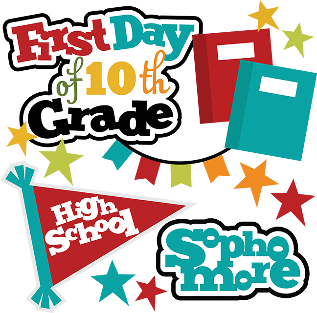 First Day Of 10th Grade SVG school svg files for scrapbooking free svg