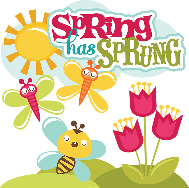 spring reading clipart - photo #32