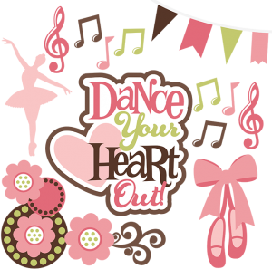 Dance Your Heart Out SVG dance svg files dance cut files for scrapbooking dance svg cuts