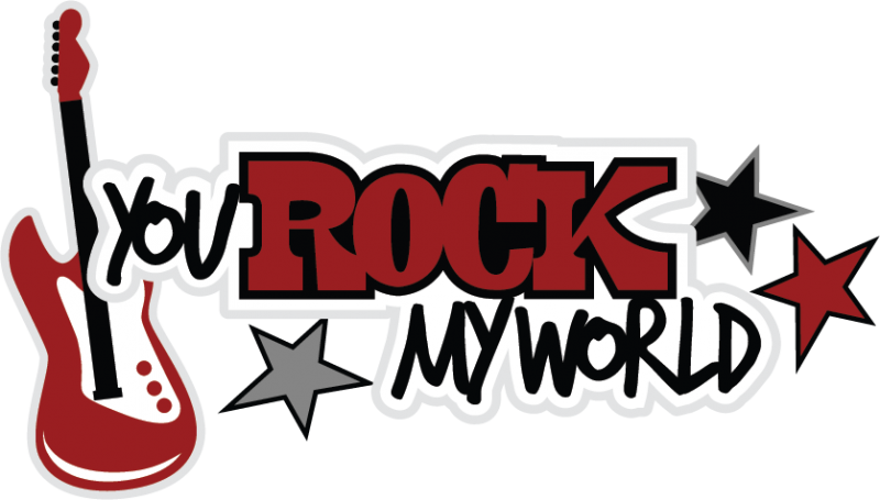 you rock my world clip art - photo #1