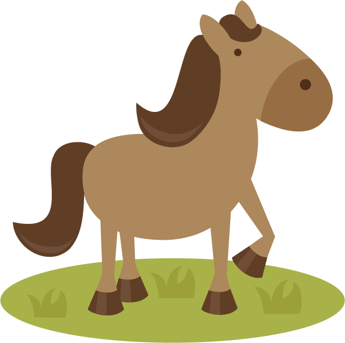 cutting horse clip art free - photo #43