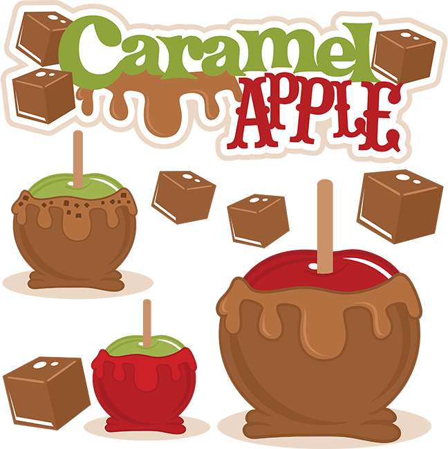 caramel apple clipart images - photo #1