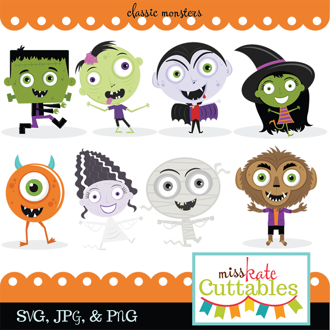 clipart halloween monsters - photo #14