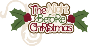 Image result for twas the night before christmas clip art images