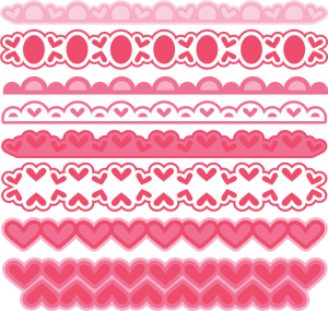 Valentine Borders SVG cut files valentine alphabet svg cuts free svg files free svg cuts