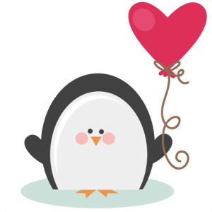 Valentine Penguin SVG file for scrapbooking cardmaking valentines svg files free svgs cute svg cuts