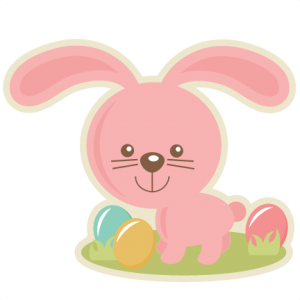 Easter Bunny In Nest  SVG cutting files easter egg svg cut file easter eggs cut files for scrapbooks