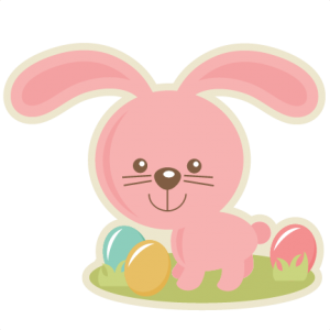 Easter Bunny In Nest SVG cutting files easter egg svg cut file easter eggs cut files for scrapbooks