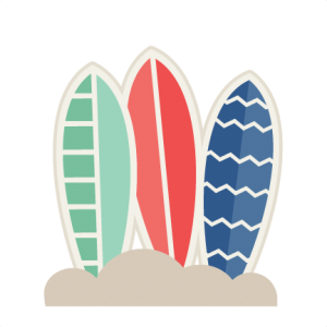Surfboards svg cut file beach svg cutting files for cricut cute cut files scal files scut files cute beach svg cuts
