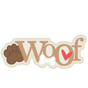 Woof Title SVG cutting file puppy svg cut file dog svg cut file cute puppy clipart free svgs free svg cuts free svg cut files