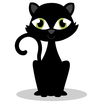 Black Cat SVG cutting files for cricut halloween svg cut files free