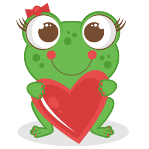 Love Frog scrapbook titles SVG cutting files frog cut files for scrapbooking clip art clipart doodle cut files for cricut free svg cuts