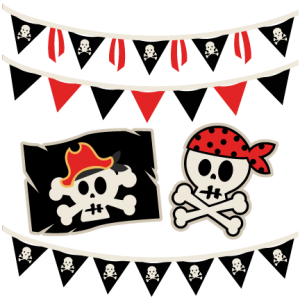 Pirate Set SVG scrapbook cut file cute clipart clip art files for silhouette cricut pazzles free svgs free svg cuts cute cut files