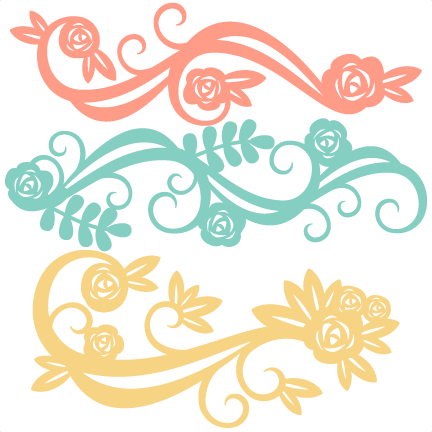 Download Flower Flourishes Svg Scrapbook Cut File Cute Clipart Files For Silhouette Cricut Pazzles Free Svgs Free Svg Cuts Cute Cut Files