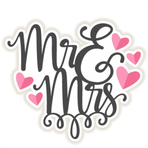 Mr &amp; Mrs Title SVG scrapbook cut file cute clipart files for silhouette cricut pazzles free svgs free svg cuts cute cut files