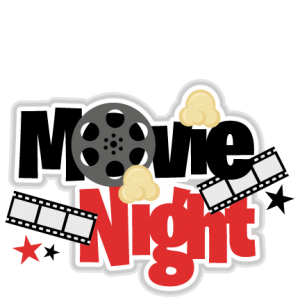 Movie Night Title SVG scrapbook cut file cute clipart files for silhouette cricut pazzles free svgs free svg cuts cute cut files