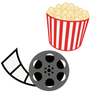 Popcorn Movie Reel Movie Night  SVG scrapbook cut file cute clipart files for silhouette cricut pazzles free svgs free svg cuts cute cut files