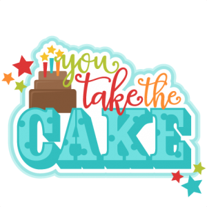 You Take the Cake Title SVG scrapbook cut file cute clipart files for silhouette cricut pazzles free svgs free svg cuts cute cut files