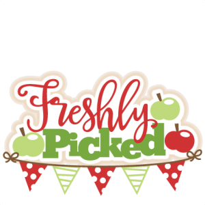 Apple Freshly Picked Title SVG cutting files for cricut silhouette pazzles free svg cuts free svgs cut cute files for scrapbooking