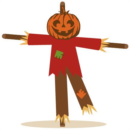 Jack O Lantern Scarecrow SVG scrapbook cut file cute clipart files for ...