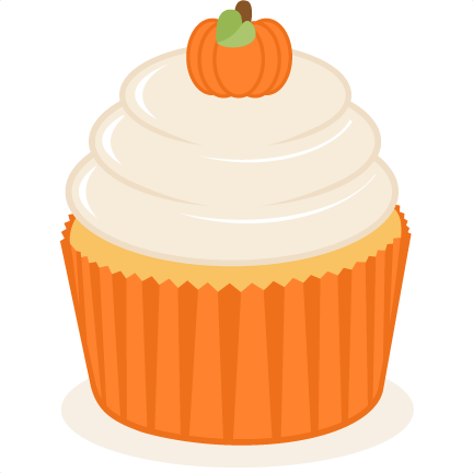 Download Pumpkin Cupcake SVG scrapbook cut file cute clipart files ...