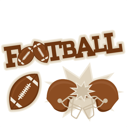 Football Set Svg Scrapbook Cut File Cute Clipart Clip Art Files For Silhouette Cricut Pazzles Free Svgs Free Svg Cuts Cute Cut Files