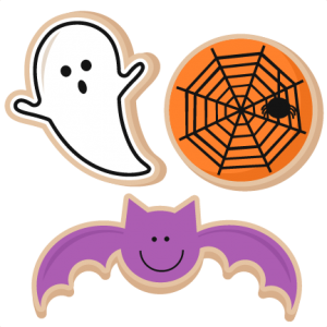 Halloween Cookies SVG scrapbook cut file cute clipart files for silhouette cricut pazzles free svgs free svg cuts cute cut files