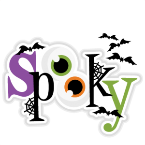 Spooky Title SVG scrapbook cut file cute clipart files for silhouette cricut pazzles free svgs free svg cuts cute cut files