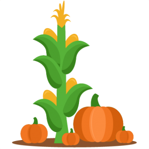 Cornstalk and Pumpkins Fall SVG scrapbook cut file cute clipart files for silhouette cricut pazzles free svgs free svg cuts cute cut files