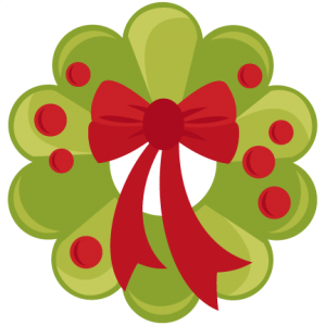 Christmas Wreath SVG scrapbook cut file cute clipart files for silhouette cricut pazzles free svgs free svg cuts cute cut files