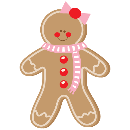 Download Gingerbread Girl SVG scrapbook cut file cute clipart files for silhouette cricut pazzles free ...