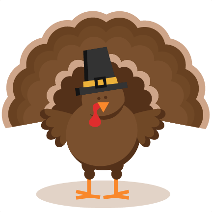 Turkey Thanksgiving SVG scrapbook cut file cute clipart files for