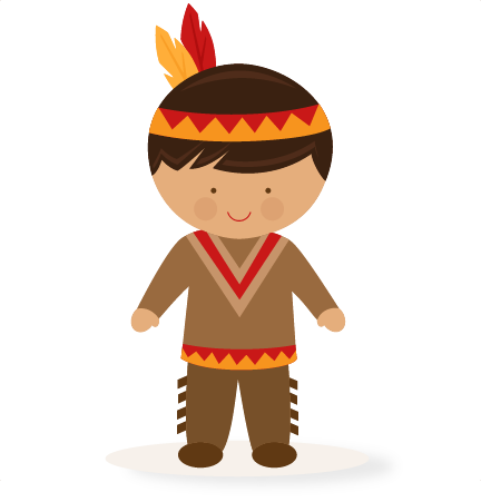 Thanksgiving Boy Native American SVG scrapbook cut file cute clipart