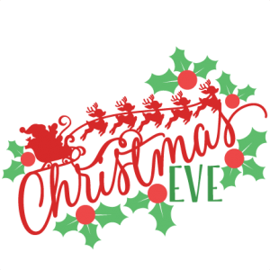 Christmas Eve Phrase SVG scrapbook cut file cute clipart files for silhouette cricut pazzles free svgs free svg cuts cute cut files