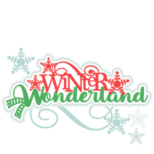 Winter Wonderland Title SVG scrapbook cut file cute clipart files for silhouette cricut pazzles free svgs free svg cuts cute cut files