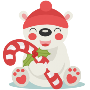 Christmas Polar Bear SVG scrapbook cut file cute clipart files for silhouette cricut pazzles free svgs free svg cuts cute cut files