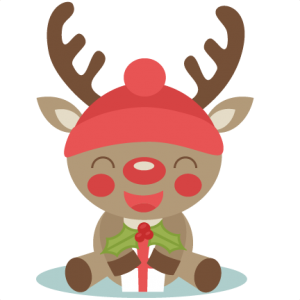 Christmas Reindeer scrapbook cut file cute clipart files for silhouette cricut pazzles free svgs free svg cuts cute cut files