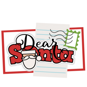 Dear Santa Title SVG scrapbook cut file cute clipart files for silhouette cricut pazzles free svgs free svg cuts cute cut files