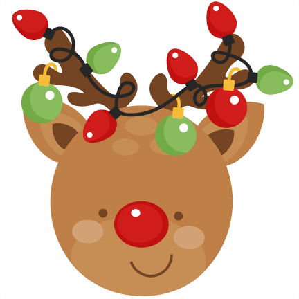 Reindeer Christmas SVG scrapbook cut file cute clipart ...