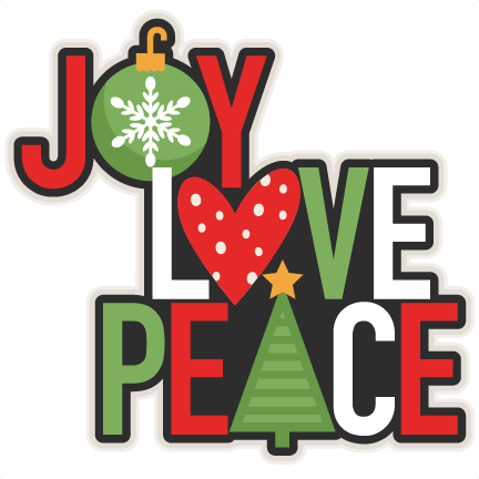 Joy Love Peace Christmas Title Scrapbook Cut File Cute Clipart Files For Silhouette Cricut Pazzles Free Svgs Free Svg Cuts Cute Cut Files