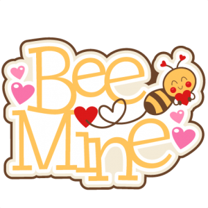 Bee Mine Title SVG scrapbook cut file cute clipart files for silhouette cricut pazzles free svgs free svg cuts cute cut files