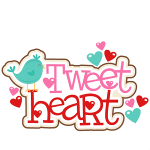 Tweet Heart Title SVG scrapbook cut file cute clipart files for silhouette cricut pazzles free svgs free svg cuts cute cut files