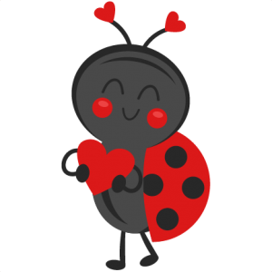 Valentine Ladybug SVG scrapbook cut file cute clipart files for silhouette cricut pazzles free svgs free svg cuts cute cut files