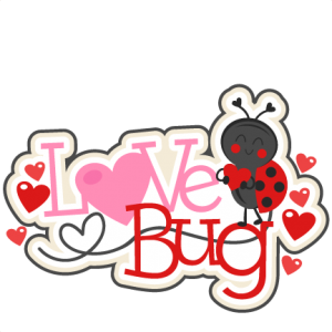 Love Bug Title SVG scrapbook cut file cute clipart files for silhouette cricut pazzles free svgs free svg cuts cute cut files