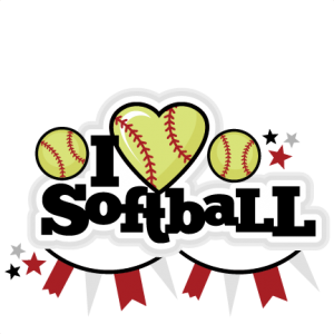 I Heart Softball Title scrapbook cut file cute clipart files for silhouette cricut pazzles free svgs free svg cuts cute cut files