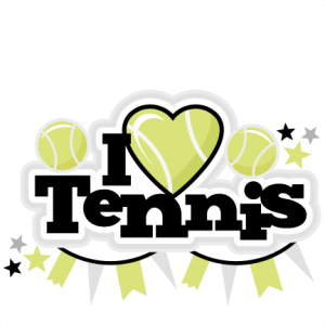 I Heart Tennis Title scrapbook cut file cute clipart files for silhouette cricut pazzles free svgs free svg cuts cute cut files