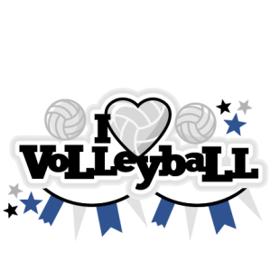 I Heart Volleyball Title scrapbook cut file cute clipart files for silhouette cricut pazzles free svgs free svg cuts cute cut files