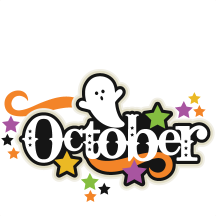 October Title SVG scrapbook cut file cute clipart files for silhouette  cricut pazzles free svgs free