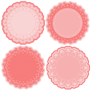 Heart Doilies SVG scrapbook cut file cute clipart files for silhouette cricut pazzles free svgs free svg cuts cute cut files