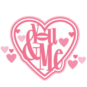 You &amp; Me Title SVG scrapbook cut file cute clipart files for silhouette cricut pazzles free svgs free svg cuts cute cut files